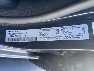 2021 RAM 1500 Big Horn