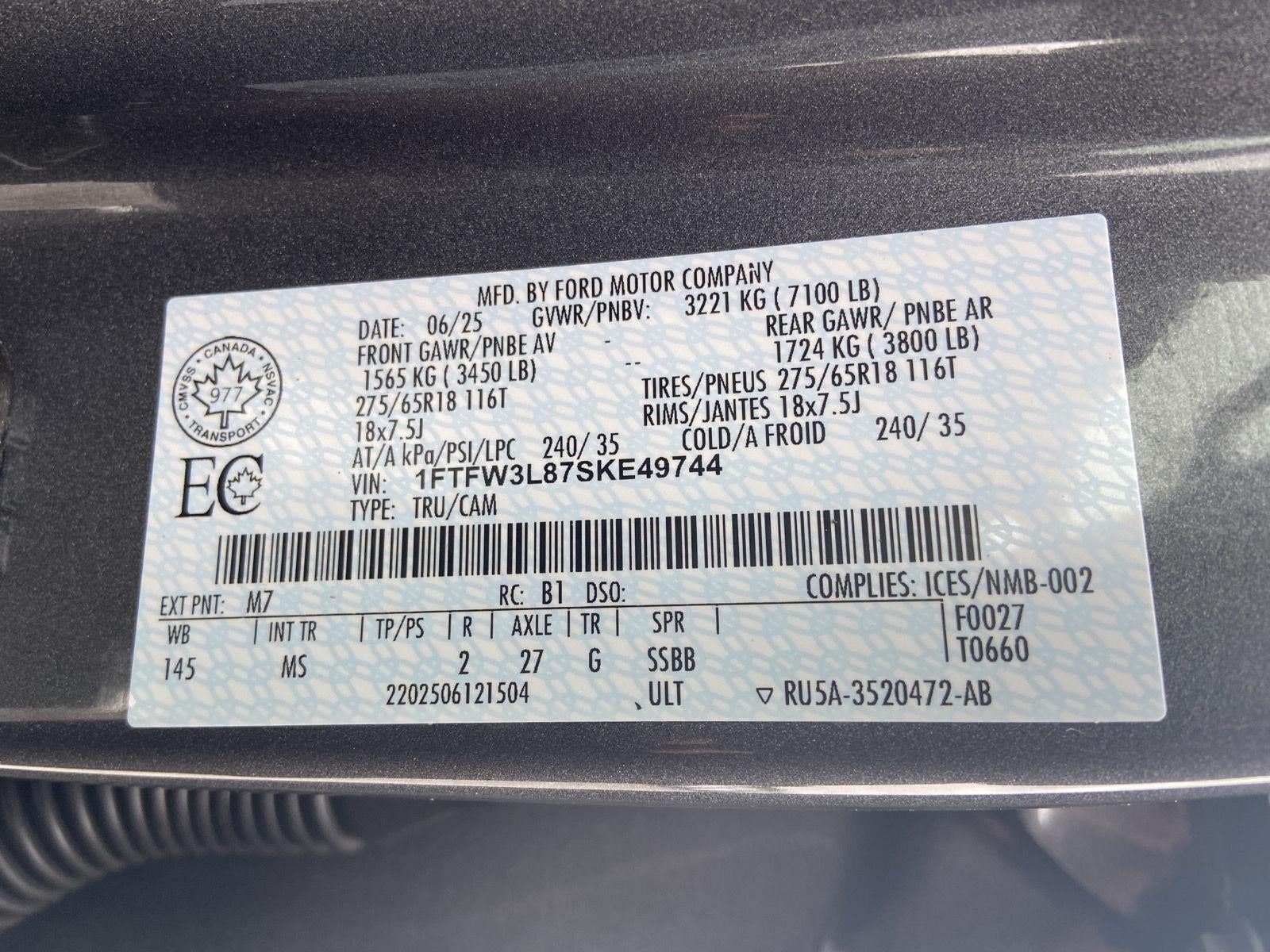 2025 Ford F-150 XLT