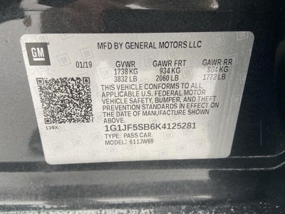 2019 Chevrolet Sonic Premier