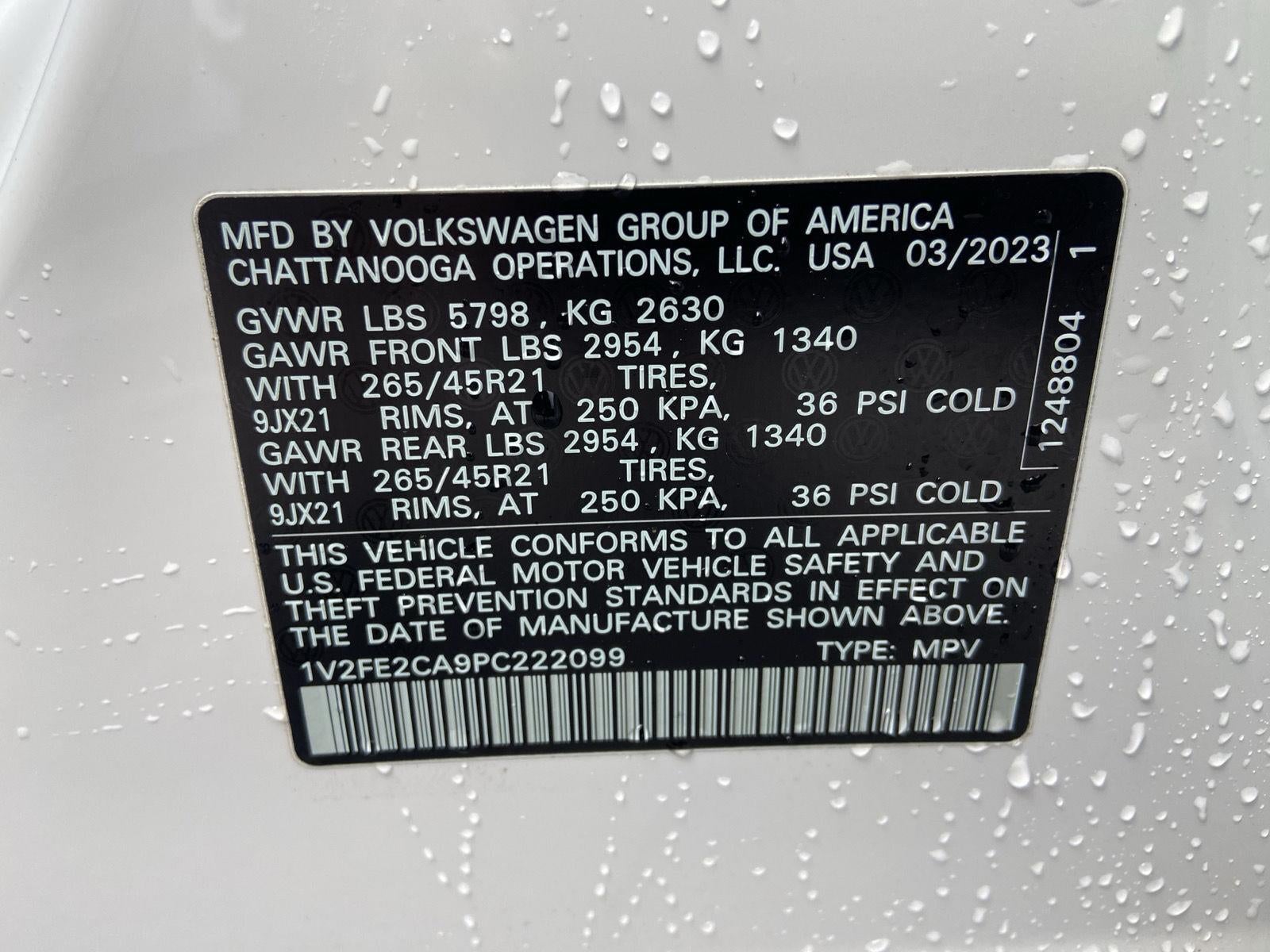 2023 Volkswagen Atlas Cross Sport 3.6L V6 SEL Premium R-Line