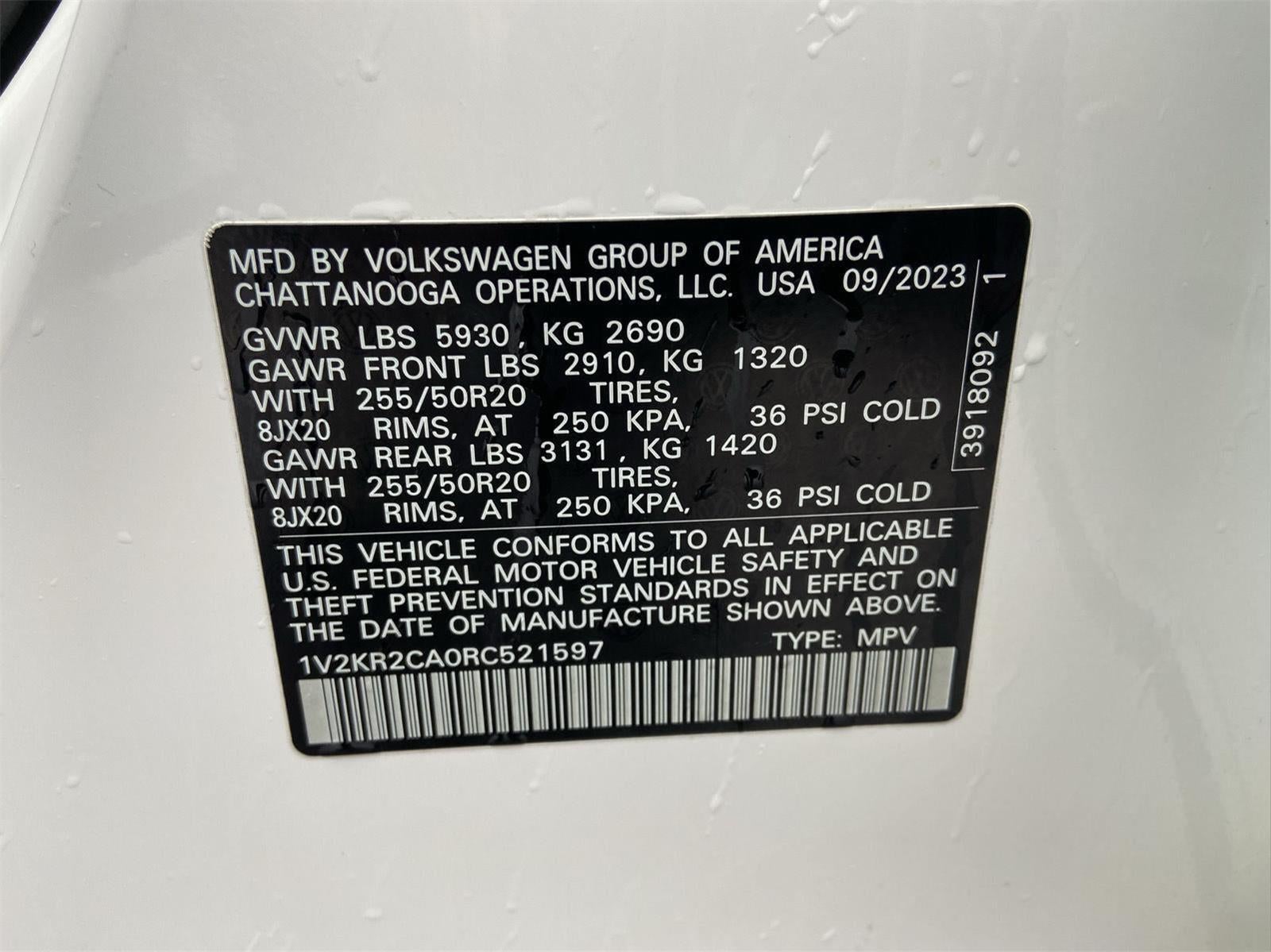 2024 Volkswagen Atlas 2.0T SE w/Technology