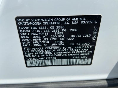 2023 Volkswagen Atlas Cross Sport 2.0T SE