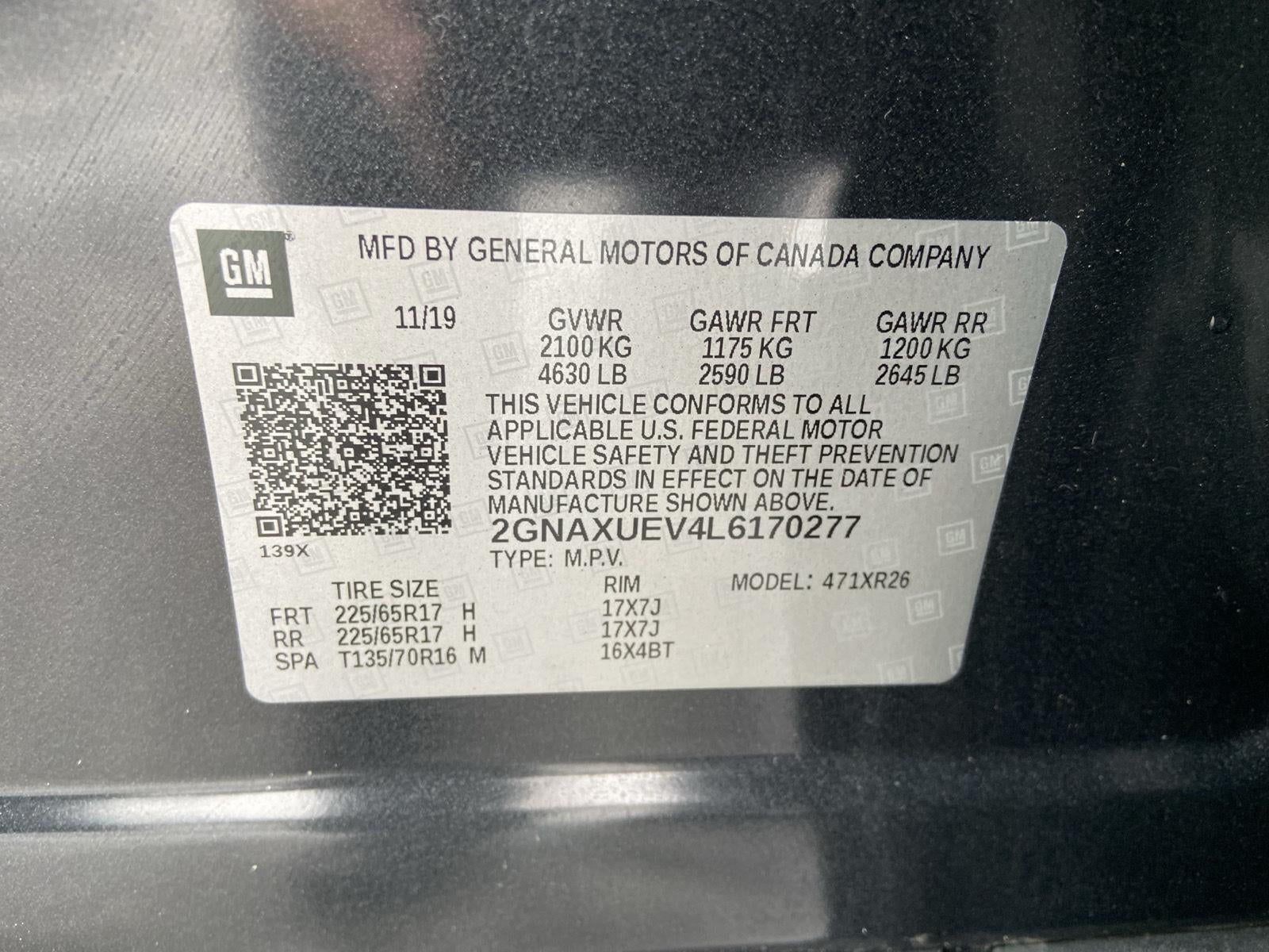 2020 Chevrolet Equinox LT