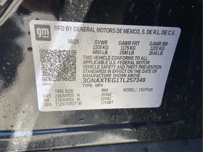 2026 Chevrolet Equinox AWD RS