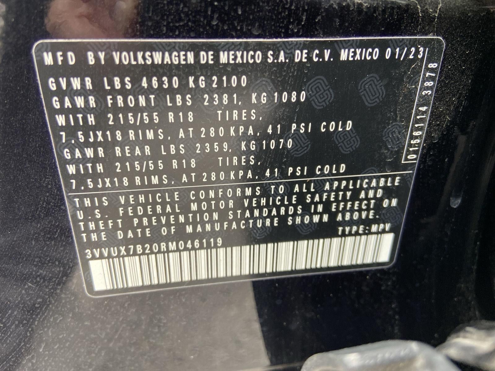 2024 Volkswagen Taos SE