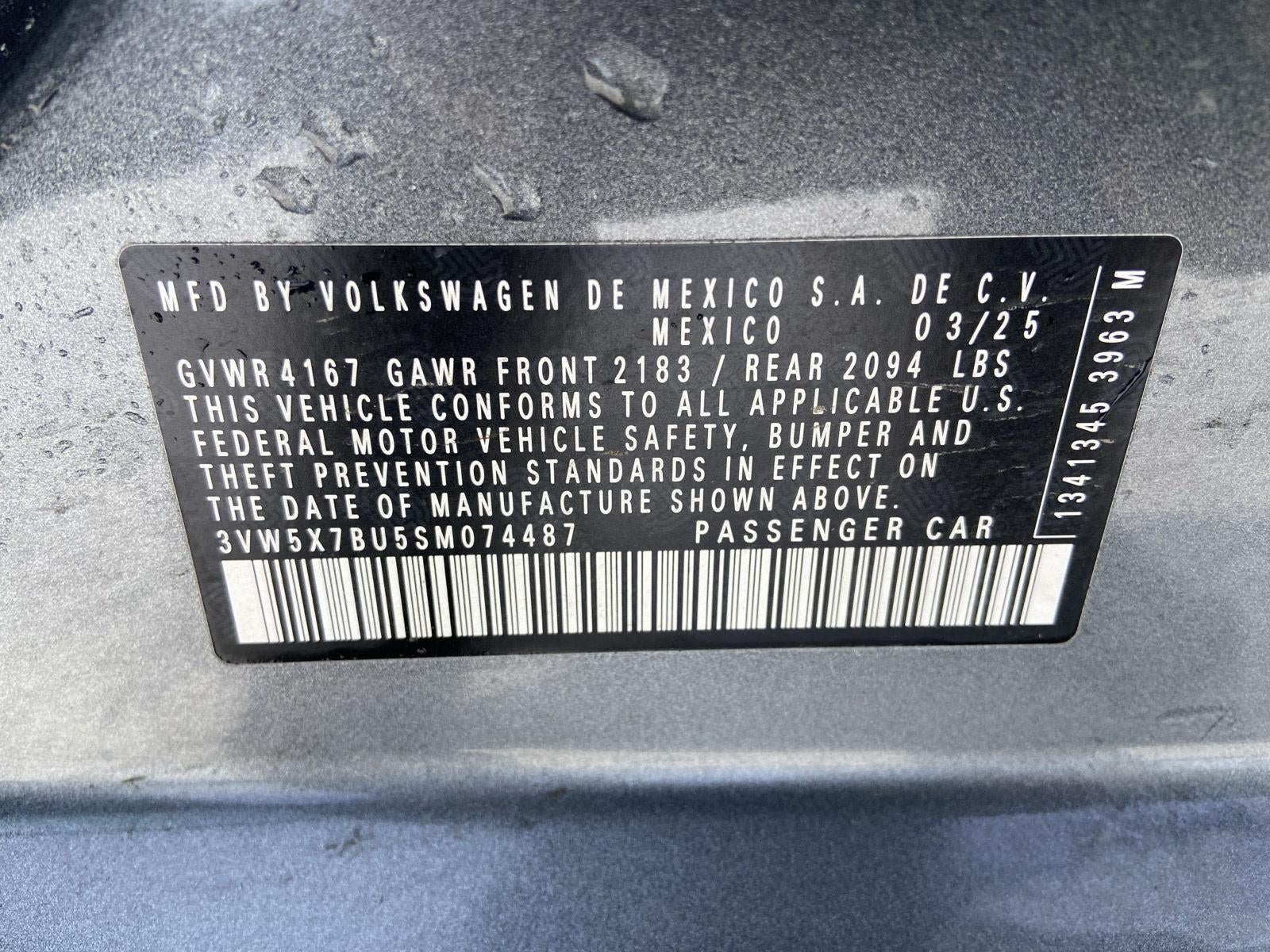 2025 Volkswagen Jetta S