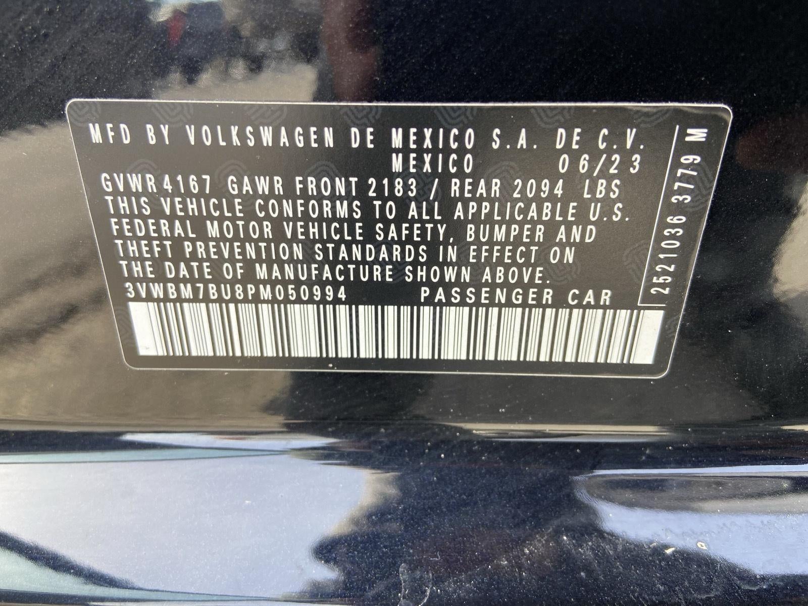 2023 Volkswagen Jetta Sport