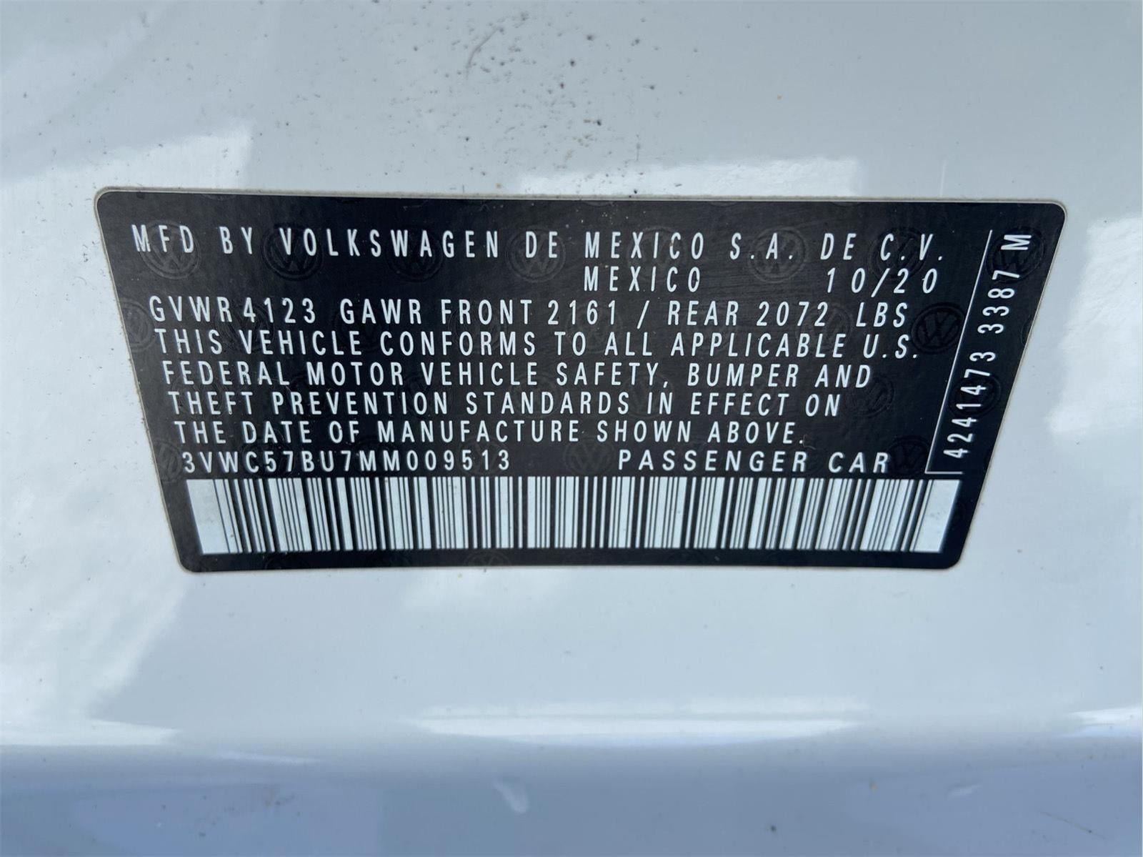 2021 Volkswagen Jetta S