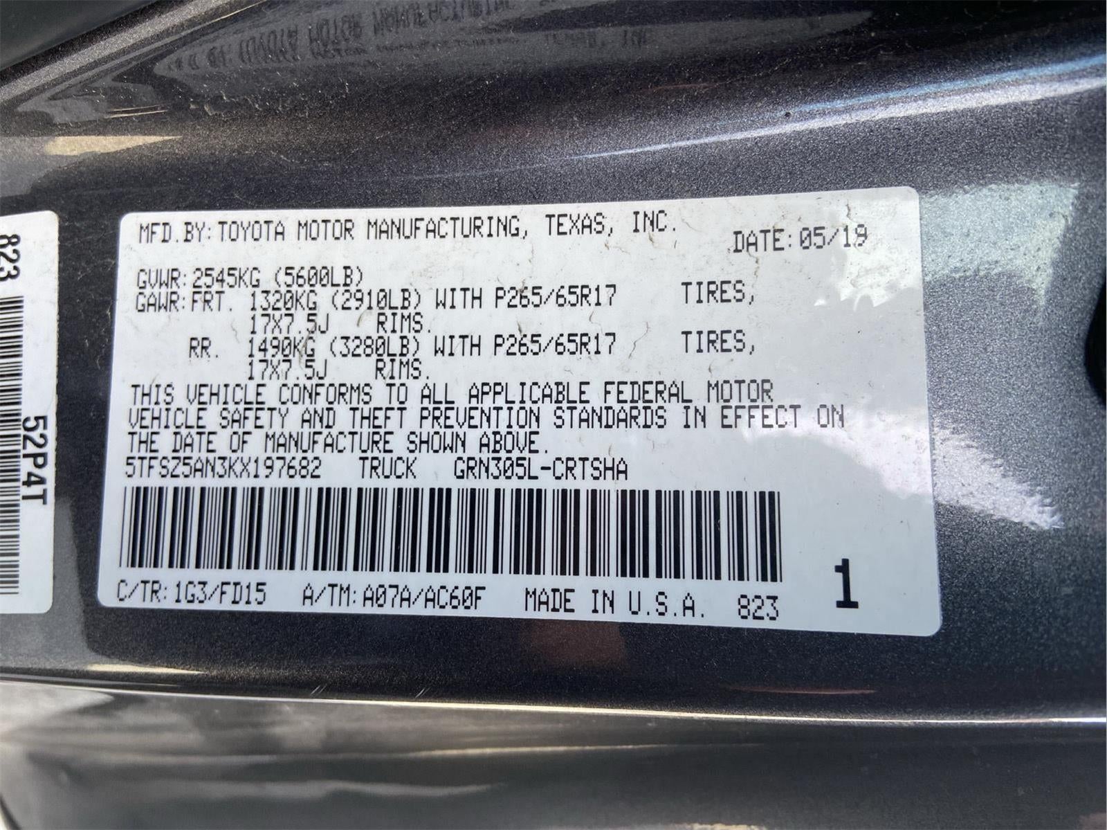 2019 Toyota Tacoma TRD Sport