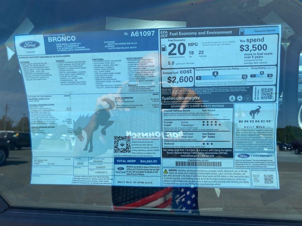 2025 Ford Bronco Base