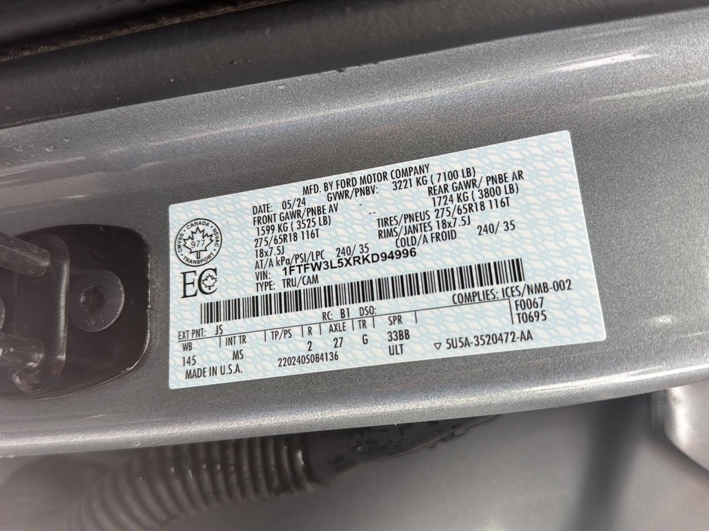 2024 Ford F-150 XLT