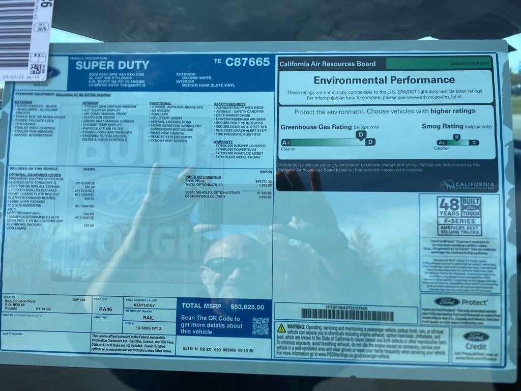 2026 Ford Super Duty F-350 SRW XL