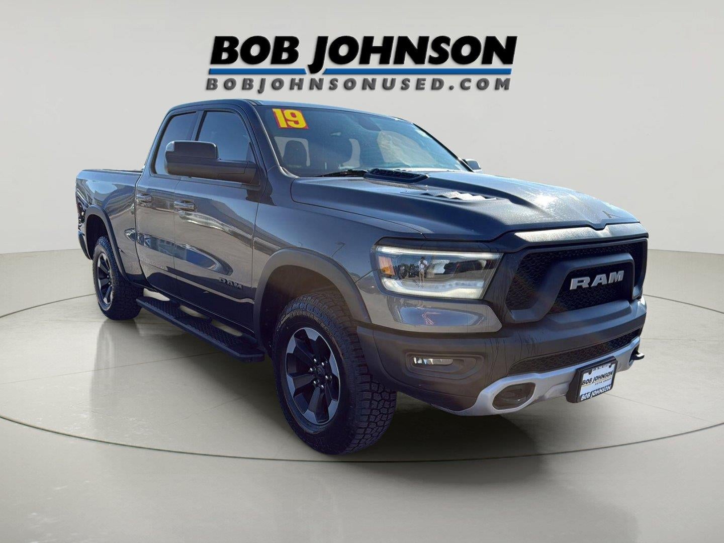 2019 RAM 1500 Rebel Quad Cab 4x4 6'4" Box